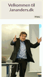 Mobile Screenshot of jananders.dk